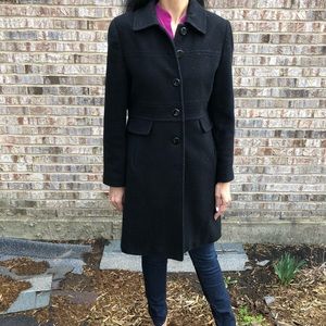 Jones New York size 4P black career coat
